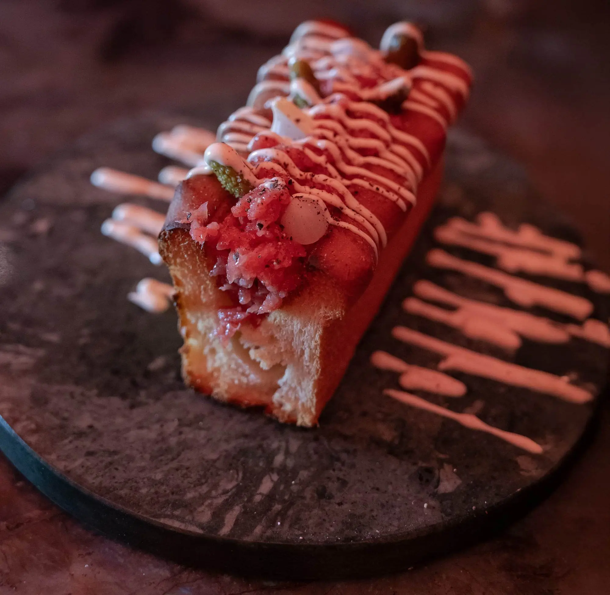The lobster roll from the Mayfair menu
